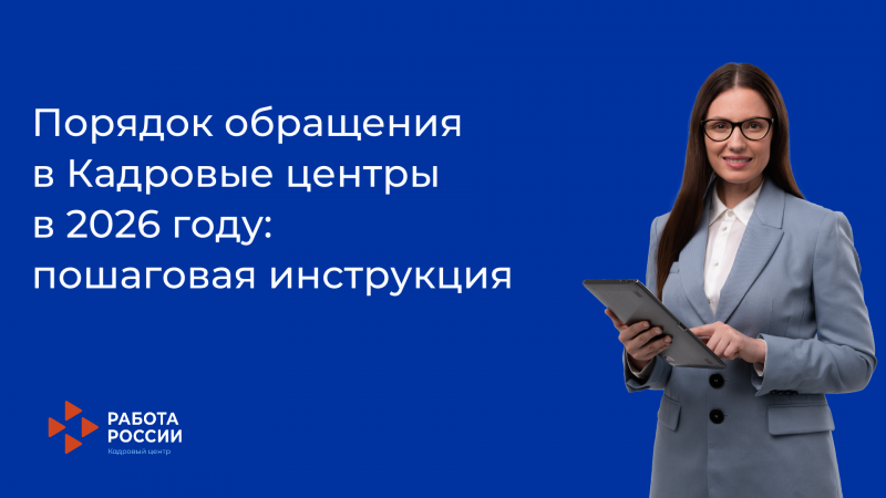 Порядок обращения в Кадровые центры в 2026 году:  пошаговая инструкция