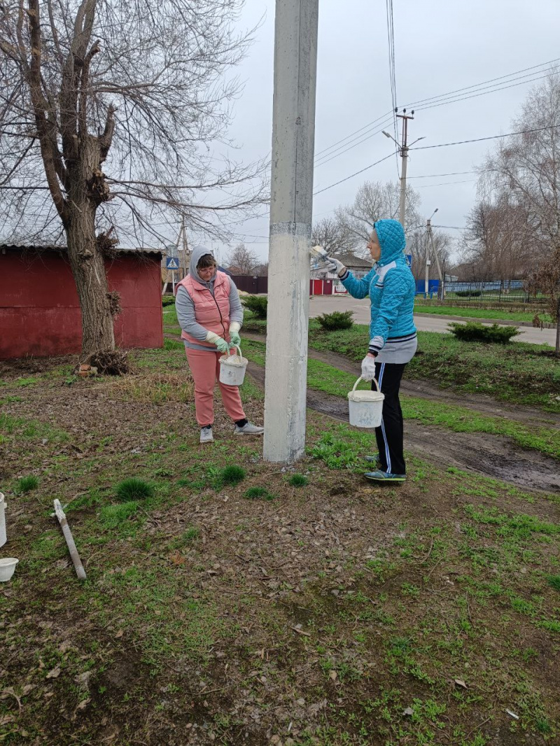 Вейделевский кадровый центр принял участие в субботнике