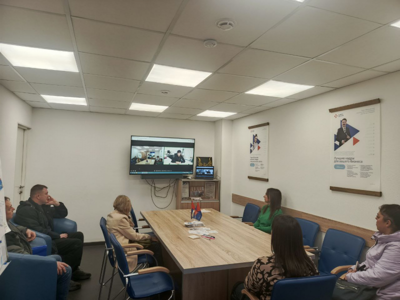 В Яковлевском кадровом центре прошел отбор для 7 безработных в формате видеоконференции