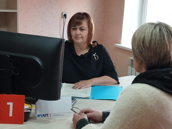 Начальник Грайворонского кадрового центра ведет прием граждан