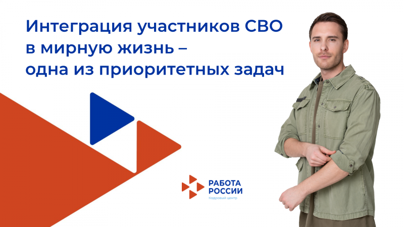 Центр занятости населения Белгородской области активно помогает участникам СВО и их семьям
