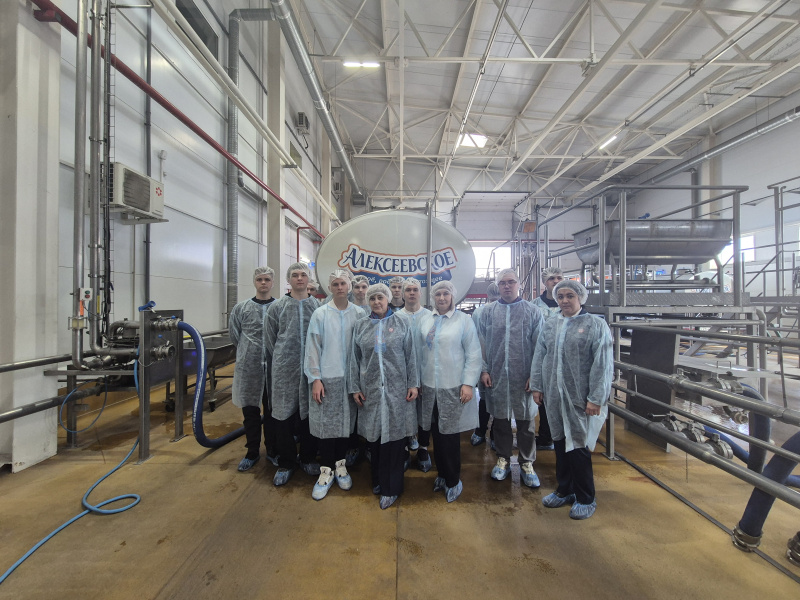 Экскурсия на Алексеевский молочноконсервный комбинат