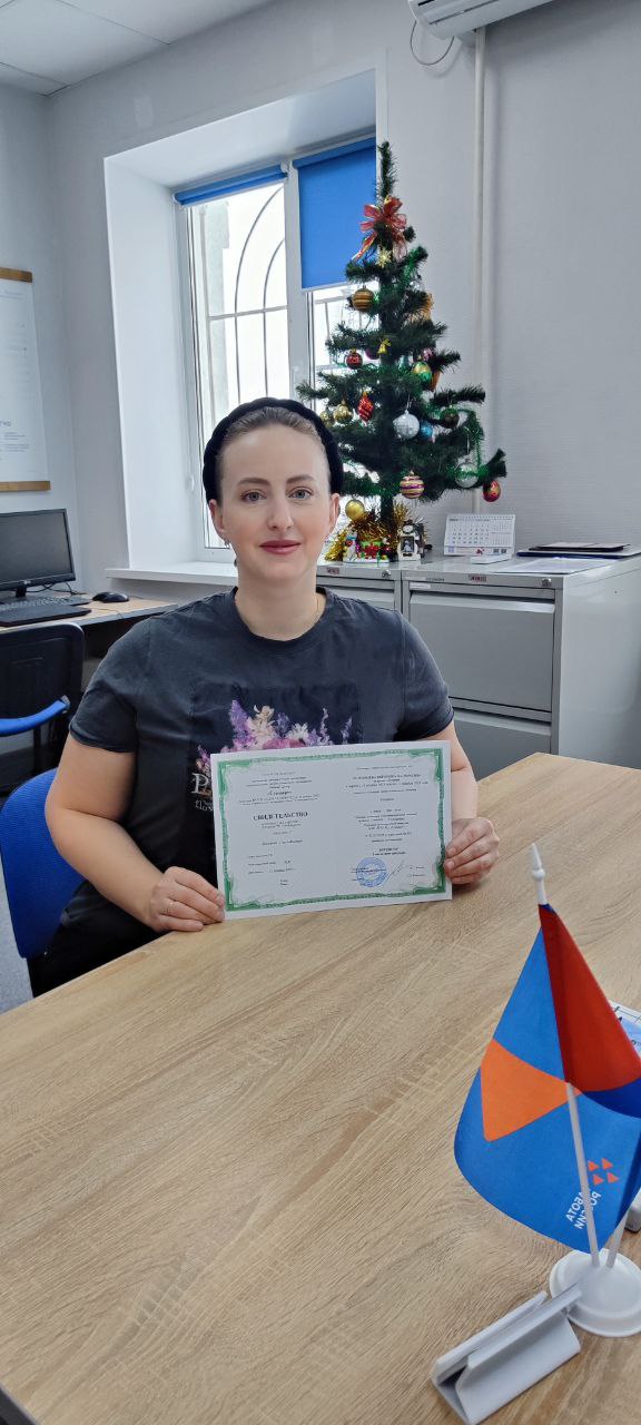 Жительница Старого Оскола освоила новую профессию при поддержке Кадрового центра